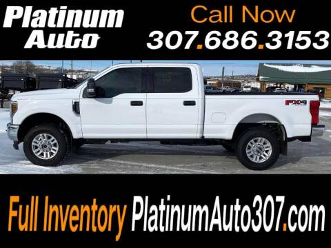 2019 Ford F-250 Super Duty for sale at Platinum Auto in Gillette WY