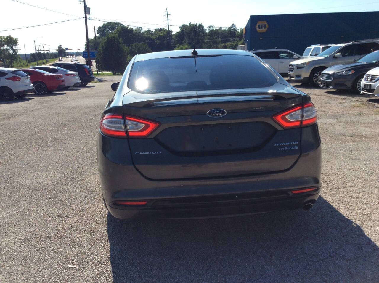 2015 Ford Fusion Hybrid for sale at SPRINGTIME MOTORS in Huntsville, TX