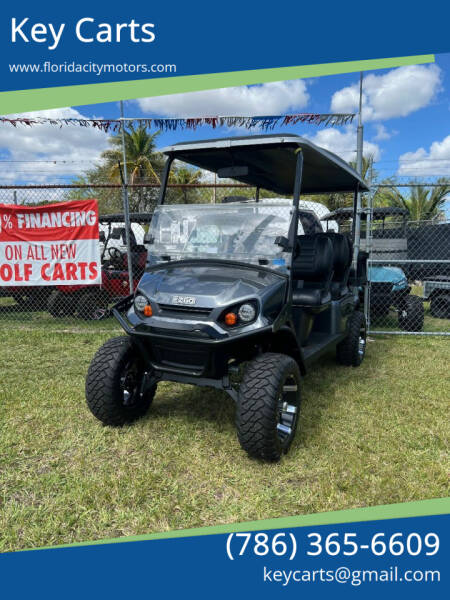 2023 E-Z-GO Express L6 for sale at Key Carts in Homestead FL