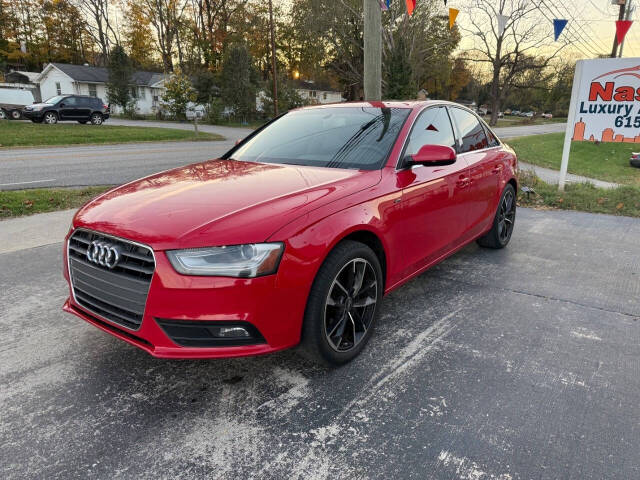 2013 Audi A4 for sale at Nashville Luxury Auto Sales in Nashville, TN