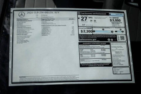 2026 Mercedes-Benz GLB GLB 250 4MATIC