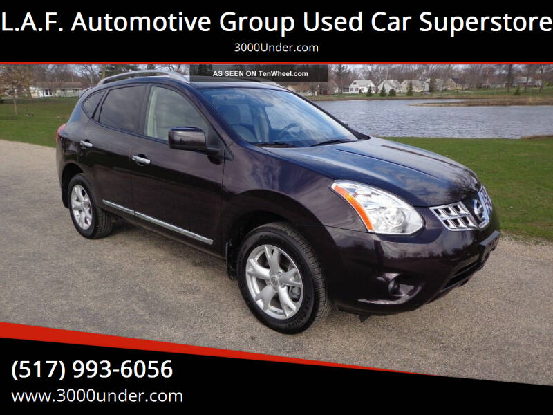 2011 Nissan Rogue for sale at L.A.F. Automotive Group Used Car Superstore in Lansing MI