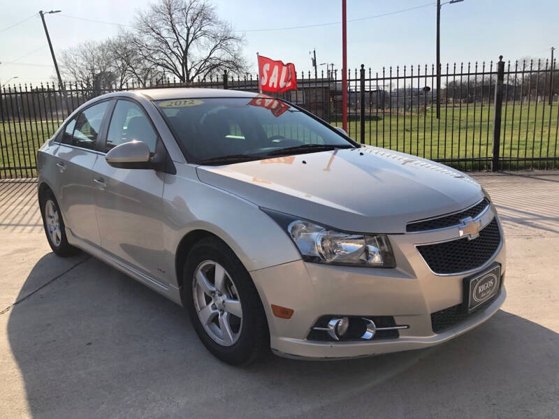 2012 Chevrolet Cruze for sale at Rigos Auto Sales in San Antonio TX