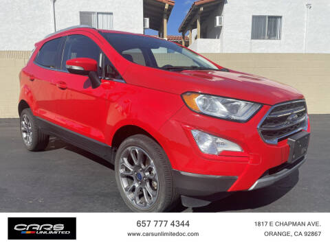 2020 Ford EcoSport for sale at Cars Unlimited OC in Orange CA