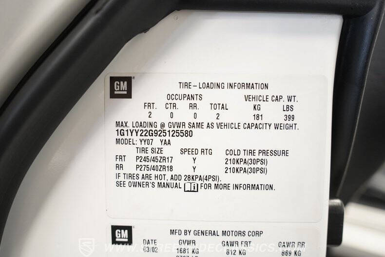 2002 Chevrolet Corvette