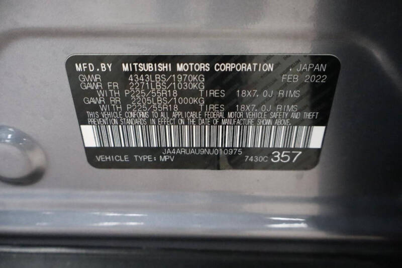 2022 Mitsubishi Outlander Sport ES