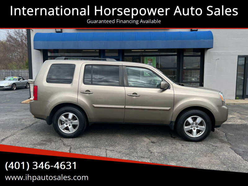 2011 Honda Pilot for sale at International Horsepower Auto Sales in Warwick RI