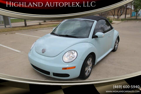 2006 Volkswagen New Beetle Convertible for sale at Highland Autoplex, LLC in Dallas TX