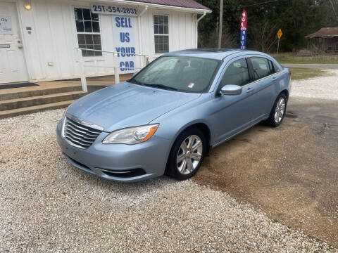 2012 Chrysler 200 for sale at Cheeseman's Automotive in Stapleton AL