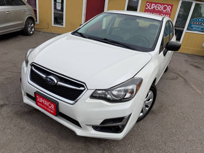 2016 Subaru Impreza 2.0i