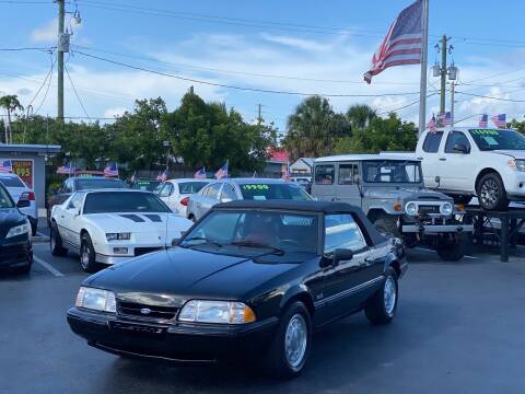1989 Ford Mustang for sale at KD's Auto Sales in Pompano Beach FL