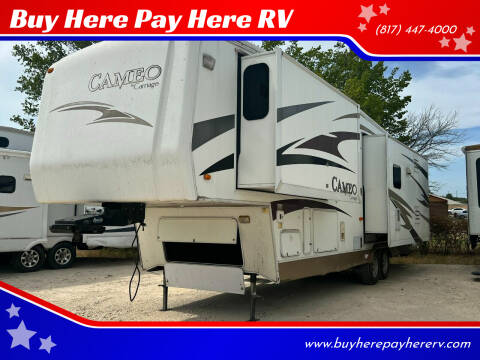 2008 Crossroads Cameo 34CK for sale at Buy Here Pay Here RV in Burleson TX