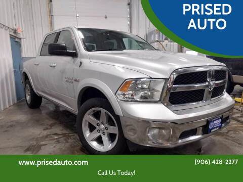 2013 RAM Ram Pickup 1500 for sale at PRISED AUTO in Gladstone MI