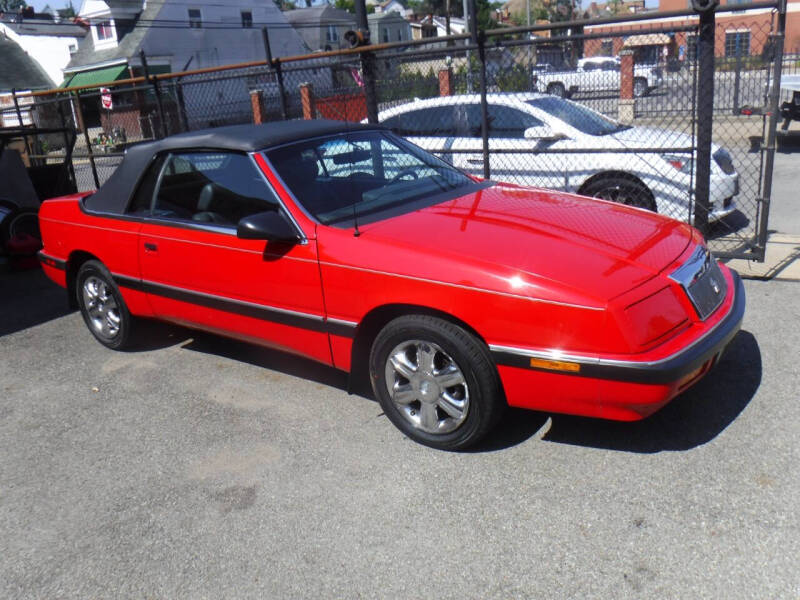 1989 Chrysler Le Baron for sale at BROADWAY MOTORCARS INC in Mc Kees Rocks PA