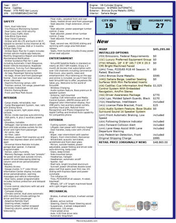 2017 Cadillac XT5 Luxury