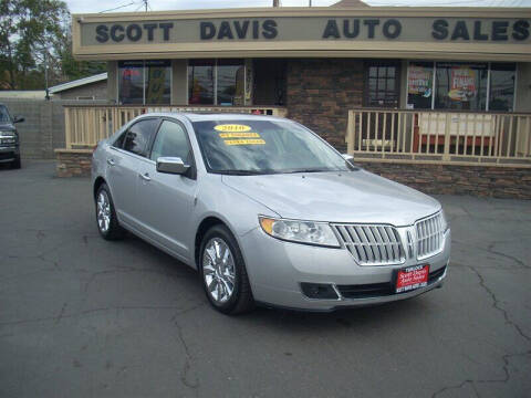 2010 Lincoln MKZ for sale at Scott Davis Auto Sales in Turlock CA