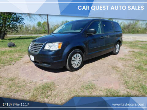 2008 Chrysler Town and Country for sale at CAR QUEST AUTO SALES in Houston TX