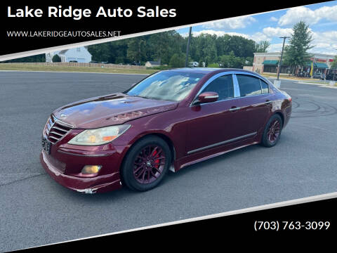 2009 Hyundai Genesis for sale at Lake Ridge Auto Sales in Woodbridge VA