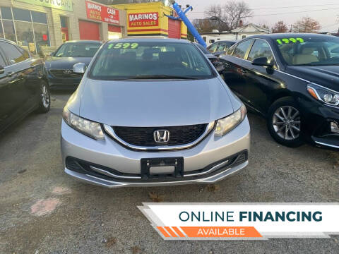 2013 Honda Civic for sale at Marino's Auto Sales in Laurel DE