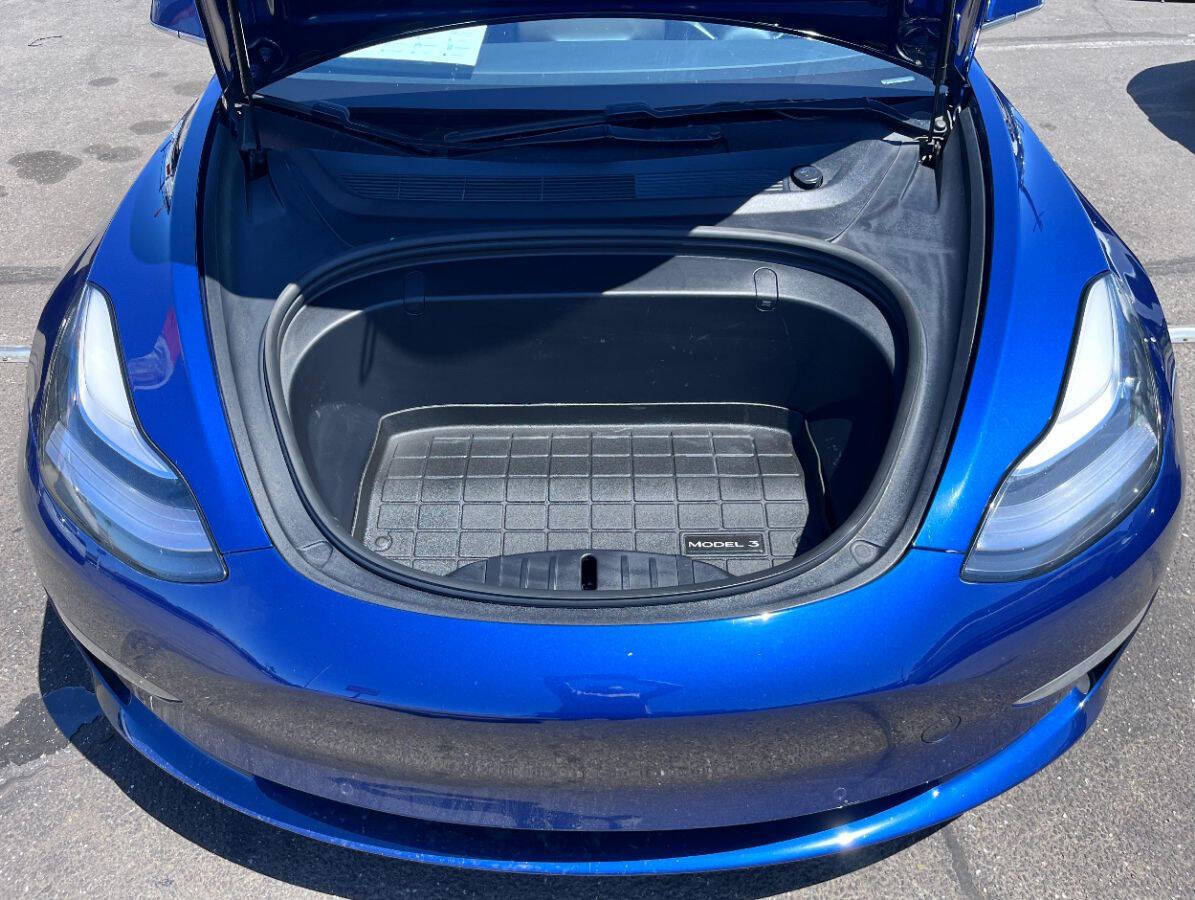 Dk. Blue 2019 Tesla Model 3 Long Range AWD Long Range 4dr Fastback 20