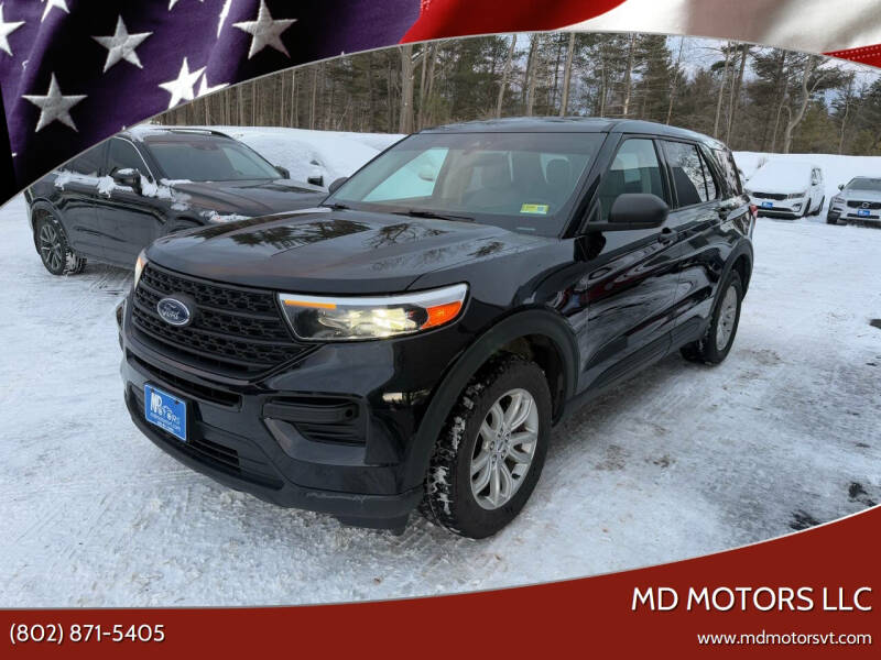 2021 Ford Explorer for sale at MD Motors LLC in Williston VT
