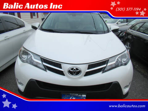 2014 Toyota RAV4 for sale at Balic Autos Inc in Lanham MD
