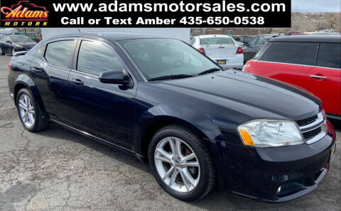2011 Dodge Avenger for sale at Adams Motors Sales in Price UT