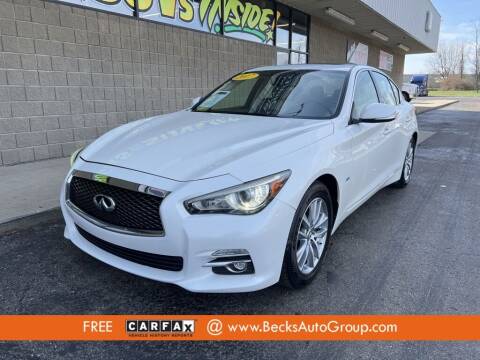 2017 Infiniti Q50 for sale at Becks Auto Group in Mason OH