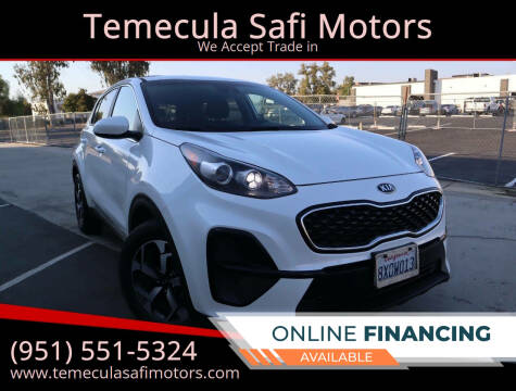 2022 Kia Sportage for sale at Temecula Safi Motors in Temecula CA