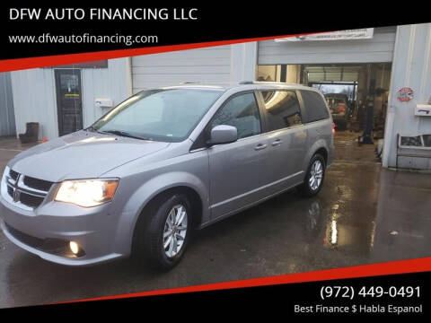 2018 Dodge Grand Caravan for sale at Bad Credit Call Fadi in Dallas TX