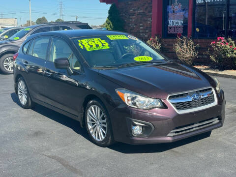 2013 Subaru Impreza for sale at Premium Motors in Louisville KY