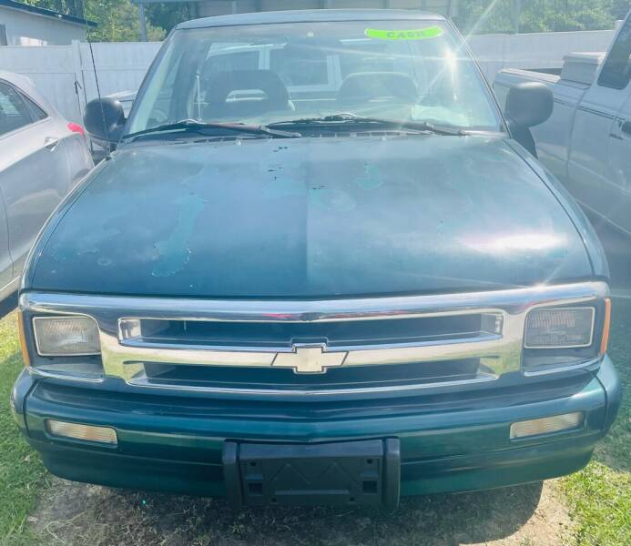 1996 Chevrolet S-10 for sale at Benjamin Auto Sales and Detail LLC in Holly Hill SC