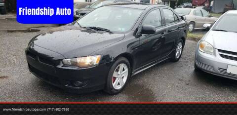 2009 Mitsubishi Lancer for sale at Friendship Auto in Highspire PA
