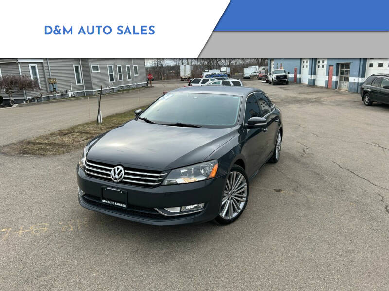 2014 Volkswagen Passat for sale at D&M AUTO SALES in West Seneca NY