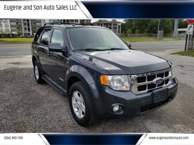 2008 Ford Escape Hybrid for sale at Eugene And Son Auto Sales LLC in Jacksonville FL