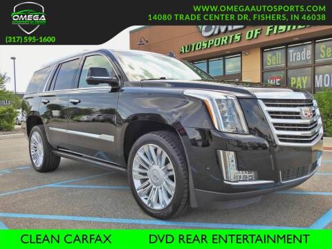 2018 Cadillac Escalade for sale at Omega Autosports of Fishers in Fishers IN