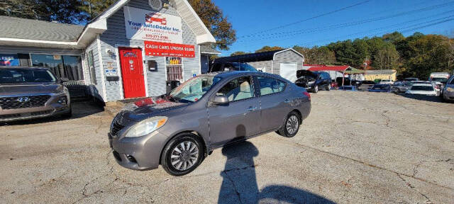 2012 Nissan Versa for sale at Your Autodealer Inc in Mcdonough, GA