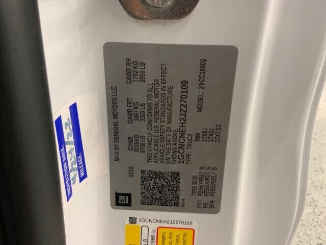 2018 Chevrolet Silverado 1500