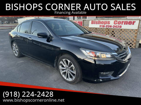 2015 Honda Accord for sale at BISHOPS CORNER AUTO SALES in Sapulpa OK
