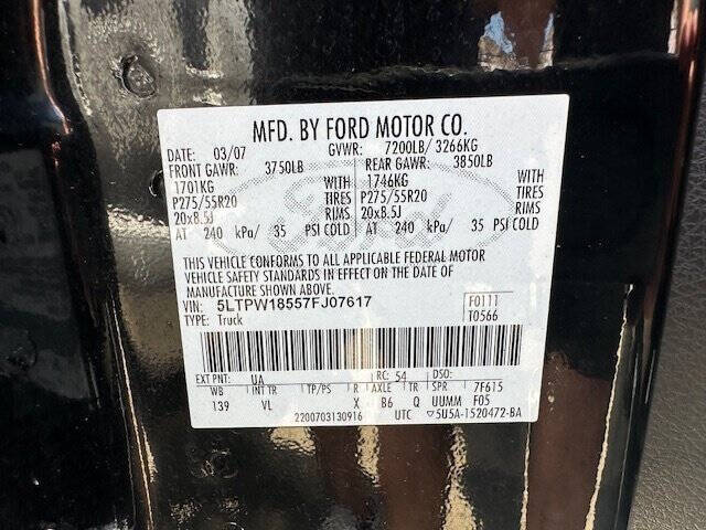 2007 Lincoln Mark LT