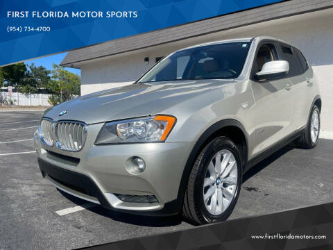 2014 BMW X3 for sale at FIRST FLORIDA MOTOR SPORTS in Pompano Beach FL