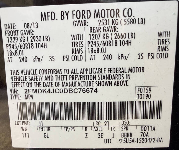 2013 Ford Edge SEL