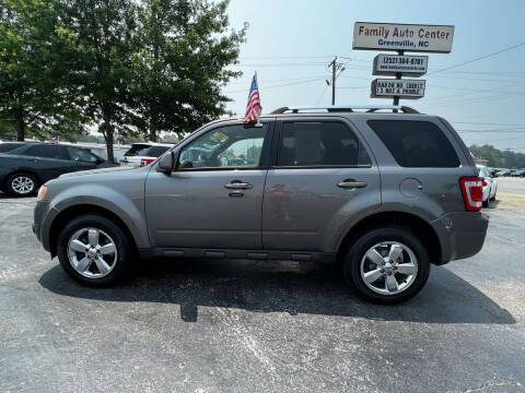 2010 Ford Escape for sale at FAMILY AUTO CENTER in Greenville NC