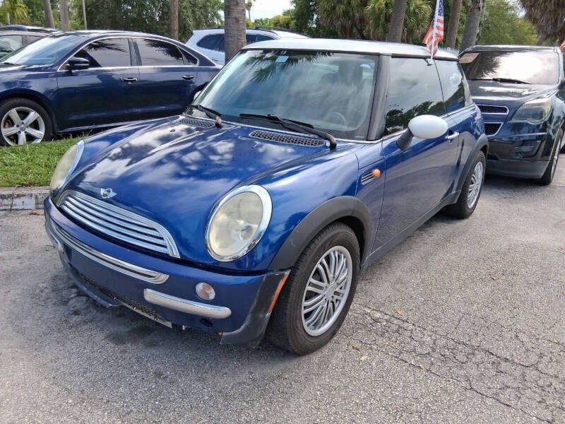 Dk. Blue 2003 MINI Cooper Base 2dr Hatchback 2