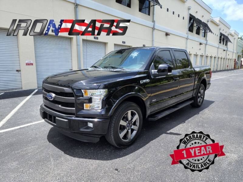 2016 Ford F-150 for sale at IRON CARS in Hollywood FL