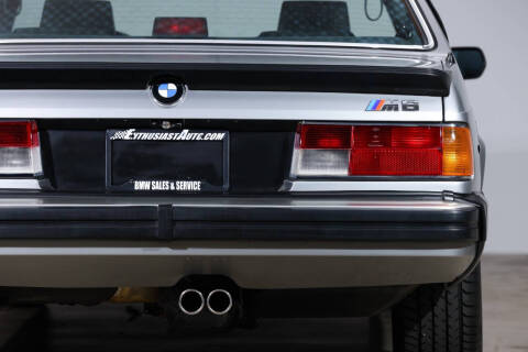 1987 BMW M6 M6