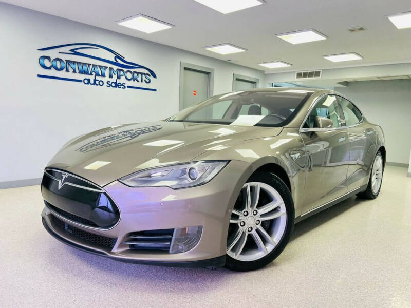 2015 Tesla Model S for sale at Conway Imports in Streamwood IL