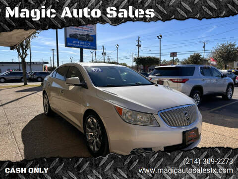 2012 Buick LaCrosse for sale at Magic Auto Sales - Cash Cars in Dallas TX