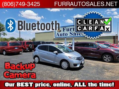 2017 Honda Fit for sale at FURR AUTO SALES in Lubbock TX