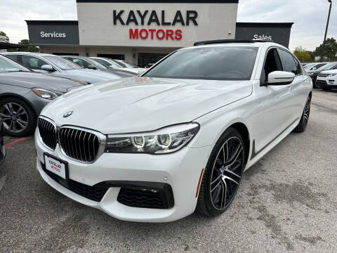 2017 BMW 7 Series for sale at KAYALAR MOTORS in Houston TX